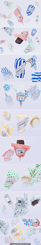 Gorky Park Icecream by Anastasia Genkina. Great ice cream packaging is always popular PD