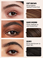 SHEGLAM Boss Brow Waterproof Pomade-Ebony  Waterproof Eyebrow Cream Highly Pigmented Long Lasting Shaping Filling Eyebrow Makeup With Dual-Ended Brush | SHEIN USA