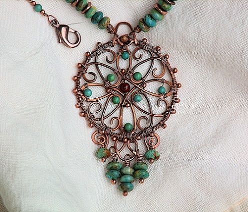 Copper Wire Wrapped ...