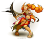 Sacrier for the game "Wakfu" by xa-xa-xa