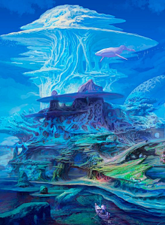冷鱼采集到绘画