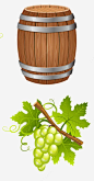 矢量葡萄酒桶免抠png素材_新图网ixintu.com