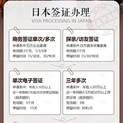 编号：49210022713587337【享设计】源文件下载-日本签证办理海报