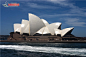 悉尼歌剧院风光图片素材