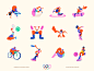 miguelcm olympics collection by Miguel Camacho on Dribbble