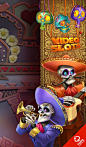 Spin the reels of the new Grim Muerto slot for free at The SpinRoom!  --  #NewSlot #FreeSlot #OnlineSlot #DayoftheDead