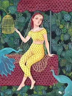 插画 | 艺术家HELENA的黑暗童话插画作品赏析