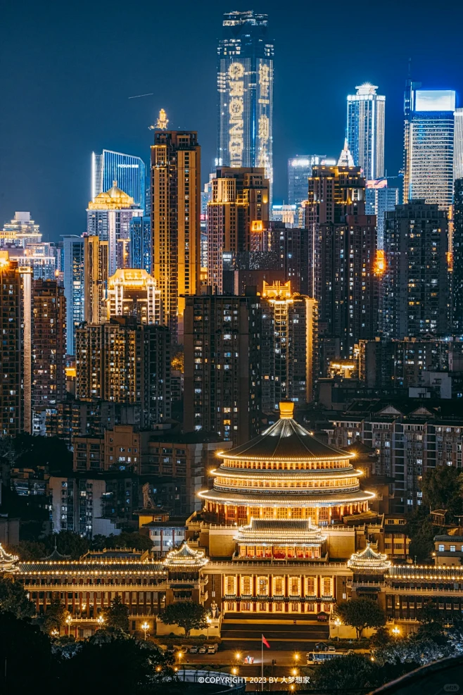 来重庆必拍的夜景机位合集！