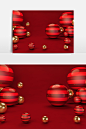 c4d渲染图模型 红色圆球_3D图库_电商设计灵感 - 7msj.com