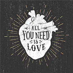 手绘线稿音乐会心脏摇滚乐身体酒吧海报AI矢量设计元素  (4)