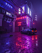 Running In The Night: The Superb '80s Cyberpunk Artworks By Daniele Gasparini