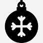 圣诞球图标 https://88ICON.com 装饰 点缀 摆设