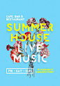 Poster Summer House : Poster Summer House@北坤人素材