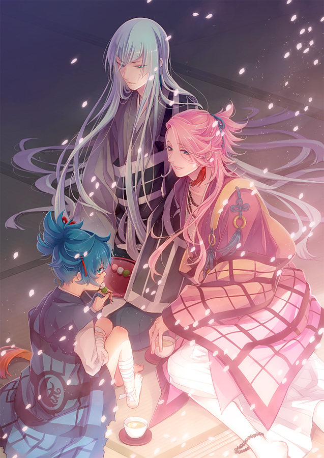 刀剣乱舞◾️複製原画A4サイズ左文字兄弟／六周年記念灯結び展江雪宗三小夜太閤 刀剣乱舞◾️複製原画A4サイズ左文字兄弟／六周年記念灯結び展江