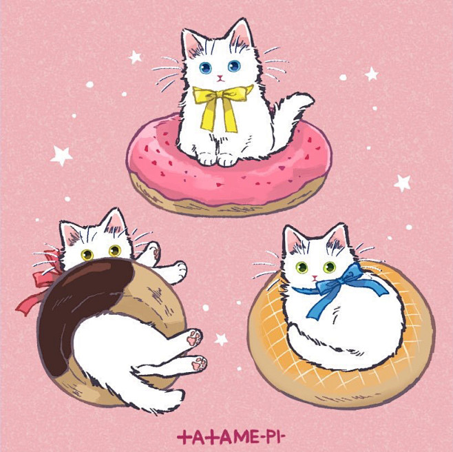 猫咪 头像 图源Twitter：@tat...