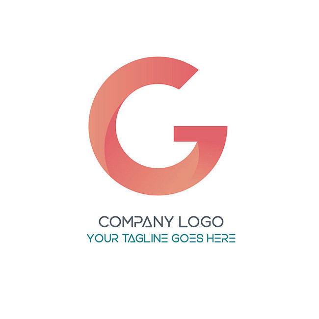 红色字母G图标logo标志