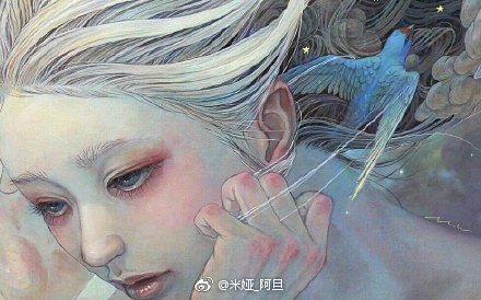 日本女油画艺术家Miho Hirano（...