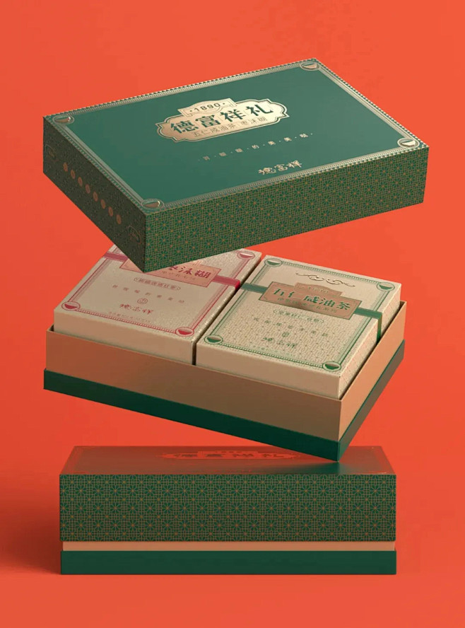 德富祥百年老牌油茶品牌包装升级设计