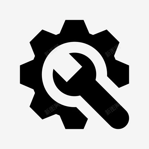 设置维修工具个性化 齿轮 icon 图标 标识 标志 UI图标 设计图片 免费下载 页面网页 平面电商 创意素材-花瓣网