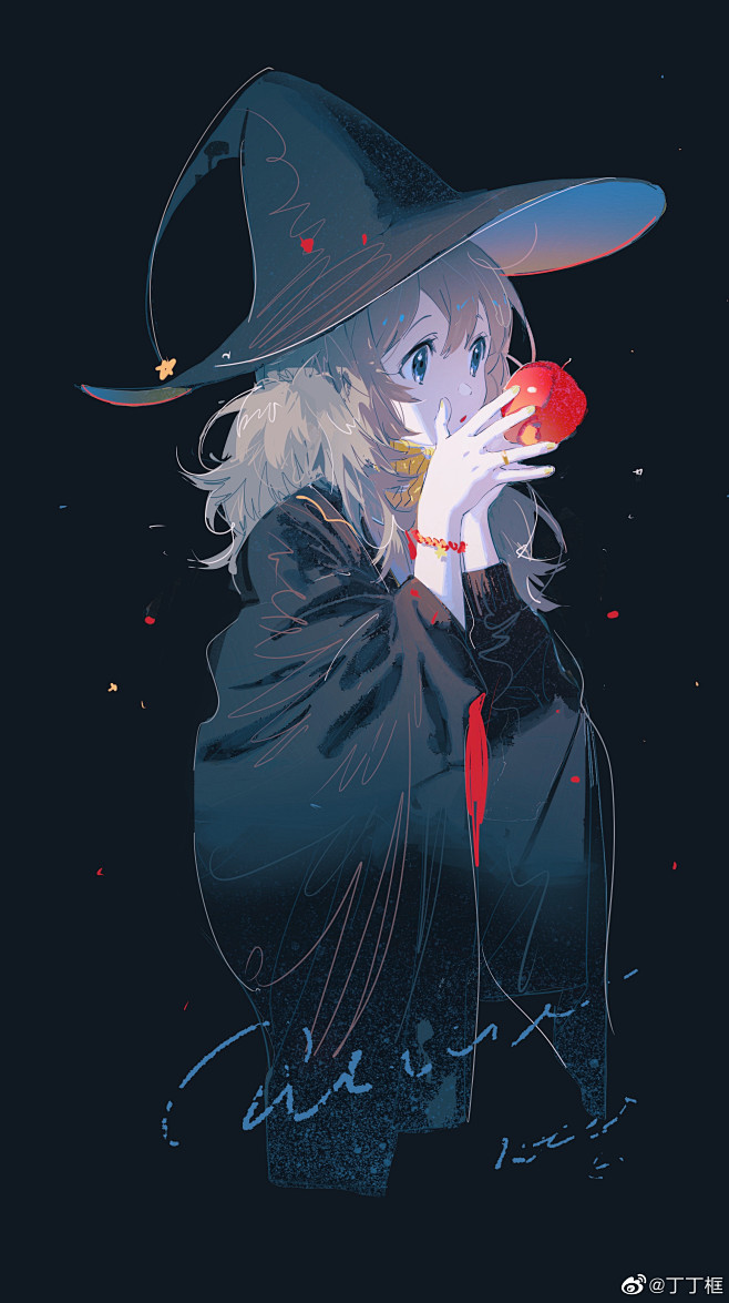 在一颗小星星底下 - Under One Small Star -插画师丁丁框