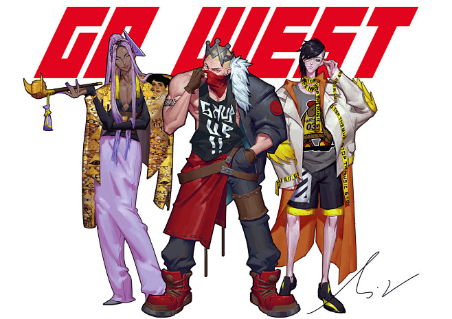 GO WEST 青狮 白象 金翅大鹏, ...