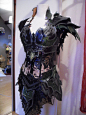 leather armor | druchii female leather armor corset by deakath artisan crafts ...