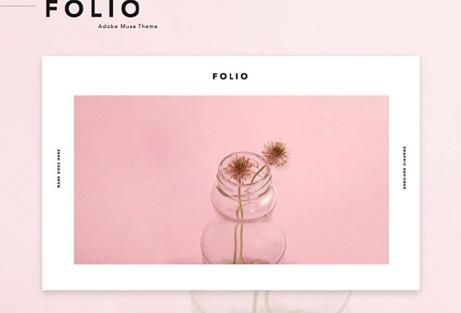 网页设计 / Folio.1 - Ado...