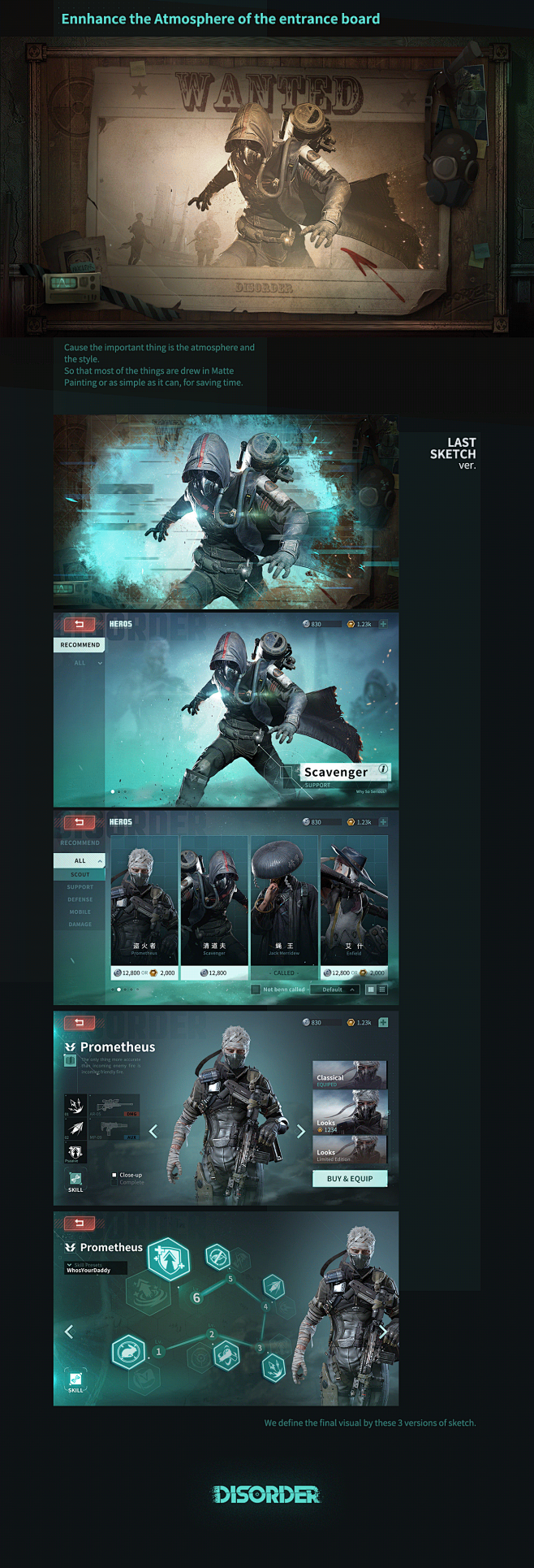 Disorder game UI : d...