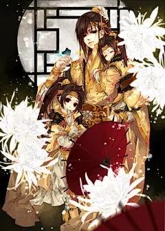 古风绘、古风绘、动漫、同人、漫画、漫 