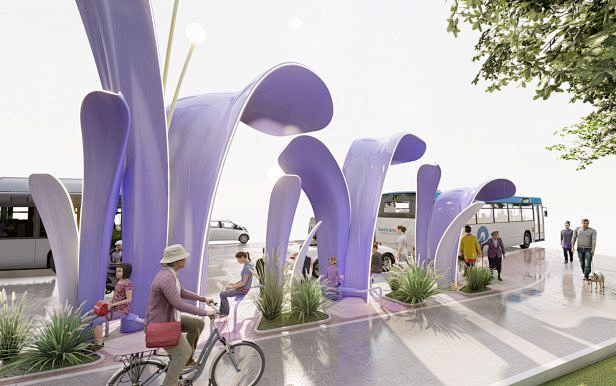 AZALEA ECO-BUS STOP ...
