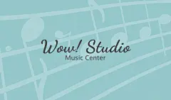Music Teacher Personal Introduction Business Card