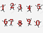 手绘卡通数字小人 设计图片 免费下载 页面网页 平面电商 创意素材