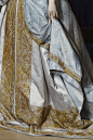 Portrait of a Lady by Gabriel Metsu, 1667 (detail): 