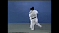 Judo - Osoto-gari Judo, techniek, Nage-waza, Ashi-waza, Osoto-gari GIF