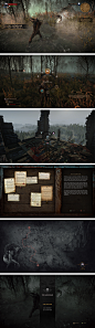 THE WITCHER 3: THE UI VISUAL ART : From April 2013 and over 2 1/2 years I worked as a UI ARTIST for the video game company CD PROJEKT RED in Warsaw - Poland, for the renowned and beautiful title THE WITCHER 3: THE WILD HUNT and as well for the title CYBER