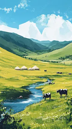 240804大草原场景插画 (59)