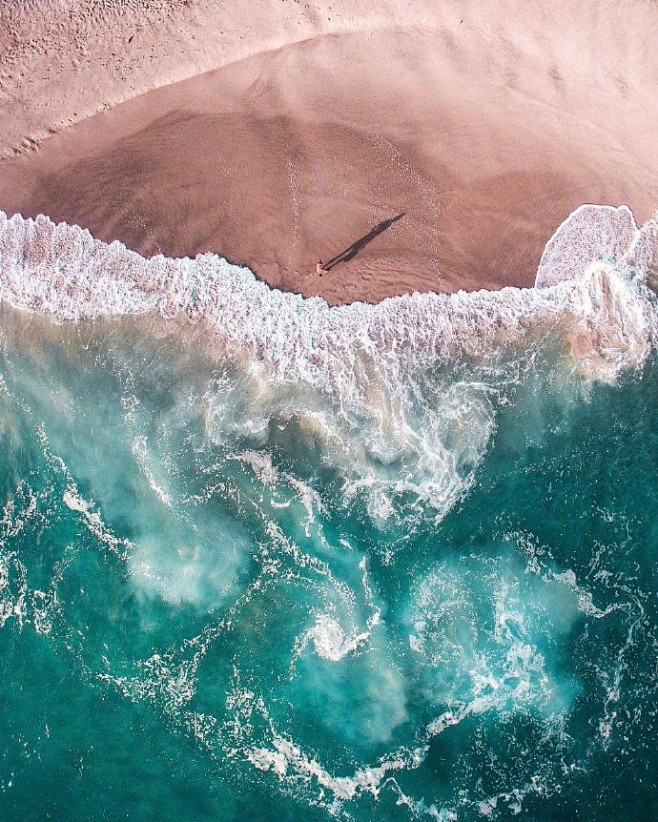 Bermuda 粉色沙滩 。