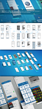 UX-UI Volkswagen iOS app : Task: Create a prototype and design a mobile application interface, the official dealer Volkswagen in Ukraine (Chernivtsi). Content is automatically pulled from the site database.