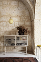 Embracing the beige interior trend with Ferm Living SS20 collection - fluted glass - corrugated glass - glass cabinet