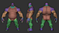 Stylized Heavy Lowpoly Basemesh