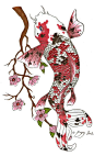 koi fish tattoos