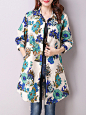 Vintage Floral Printing Lapel Long Sleeve Loose Women Blouse : Only US$25.49 , shop Vintage Floral Printing Lapel Long Sleeve Loose Women Blouse at Banggood.com. Buy fashion Blouses online.