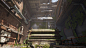 UE4 Day Relighting: Abandoned Paper Mill, Nikolai Startsev : This is a relight of Abandoned Paper Mill scene. I created this day lighting using combination of static and dynamic light. I also added some assets from Megascans. Also I modified the original 