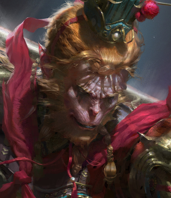 王琦作品《出手不凡》, Eart CG ...
