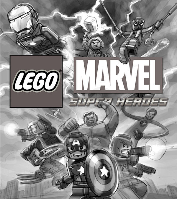 Lego Marvel Super He...