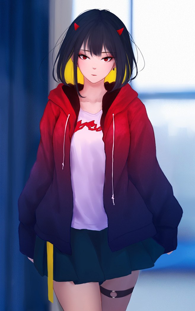 动漫1428x2267动漫动漫女孩原始角...