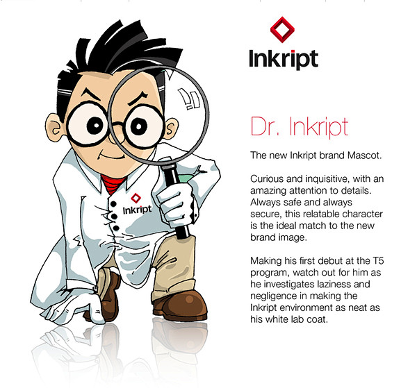 Inkript安全印刷企业形象视觉 #采...