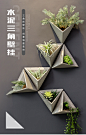 墙上植物饭店餐厅理发店美发店墙面装饰品绿植墙壁挂件创意个性小-淘宝网