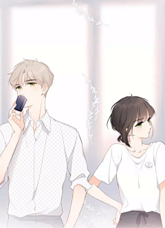 立丠采集到男孩&女孩