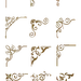 边角花纹